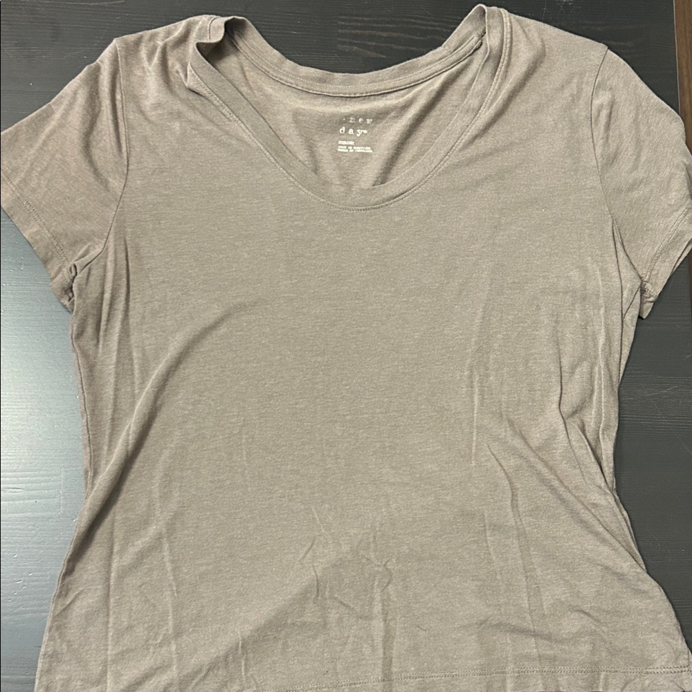 a new day Women's Short Sleeve Top in Taupe